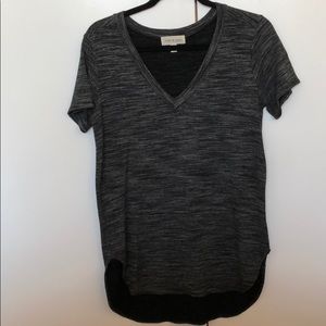 Cloth & Stone V-neck long T-shirt